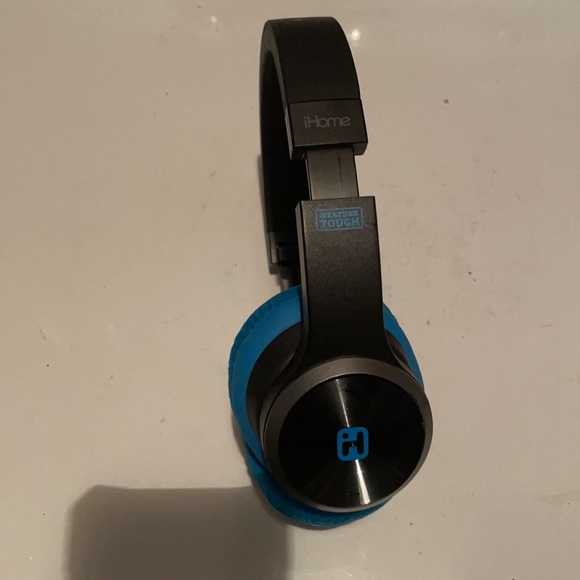 HP Rechargeable Headphones I-Home Bluetooth weather tough slotomania adjustable - Picture 3 of 14